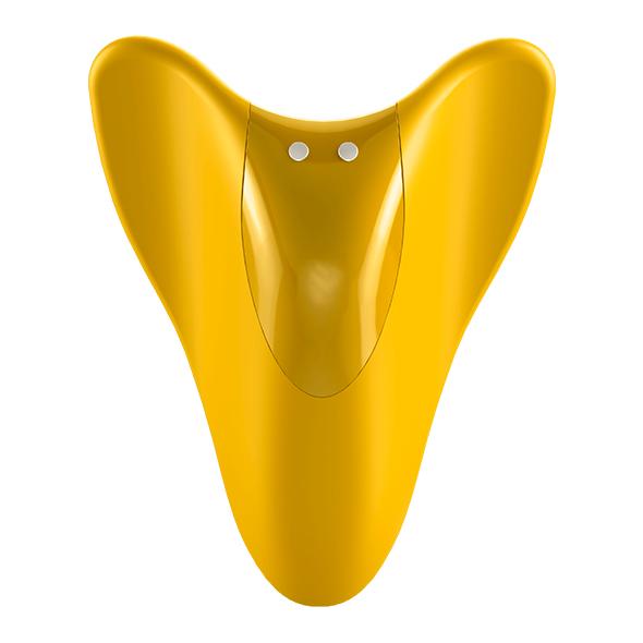 Satisfyer - High Fly Finger Vibrator (Yellow) Clit Massager (Vibration) Rechargeable 4061504004112 CherryAffairs