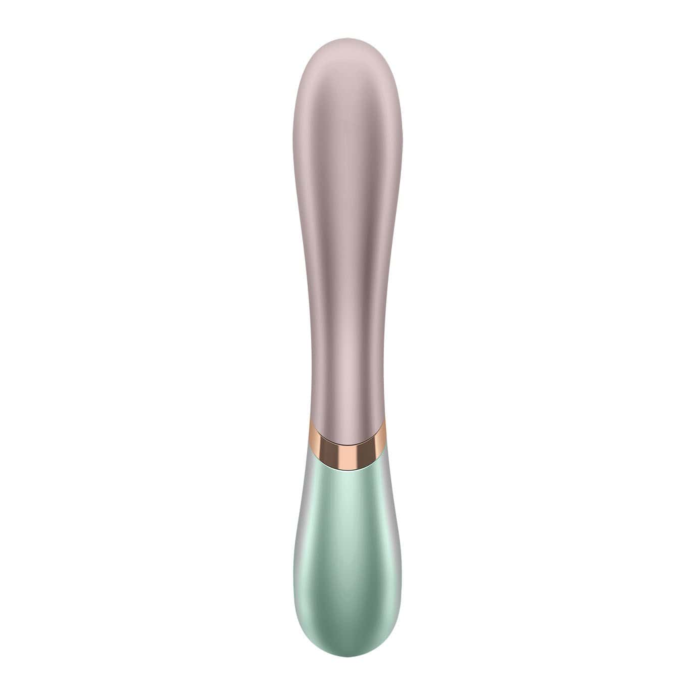 Satisfyer - Hot Lover Warming Rabbit Vibrator with Bluetooth and App (Pink/Mint) Rabbit Dildo (Vibration) Rechargeable 520219916 CherryAffairs