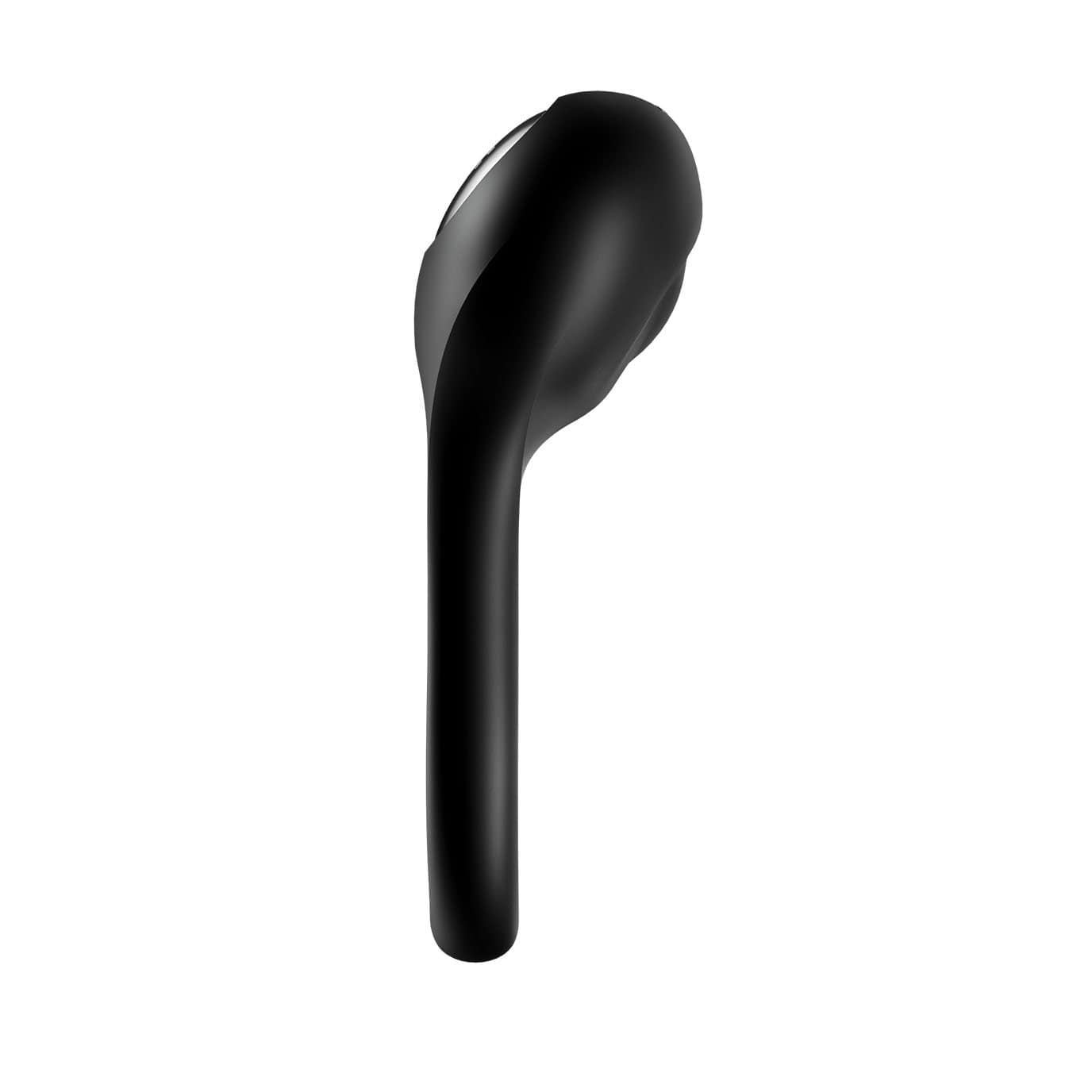 Satisfyer - Majestic Duo Silicone Vibrating Cock Ring (Black) Silicone Cock Ring (Vibration) Rechargeable 4061504009957 CherryAffairs