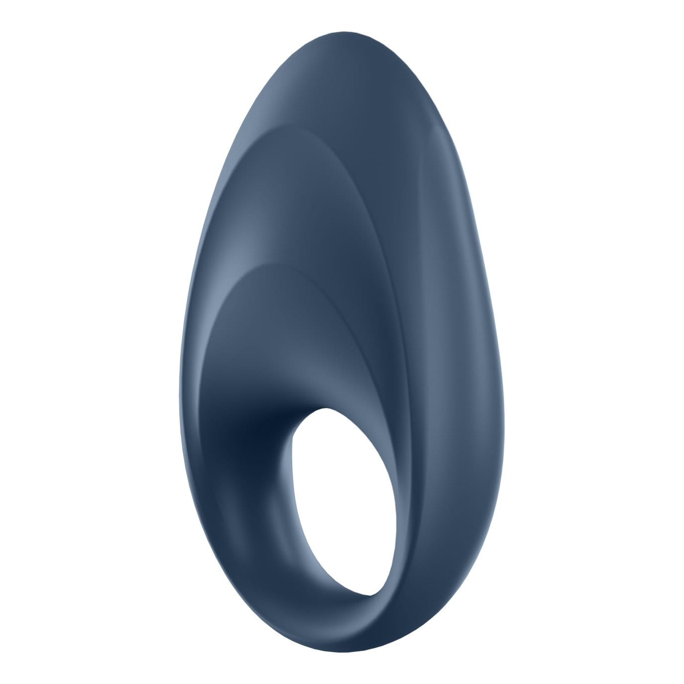 Satisfyer - Mighty One Ring App-Controlled Bluetooth Cock Ring (Blue) Remote Control Cock Ring (Vibration) Rechargeable 289884390 CherryAffairs