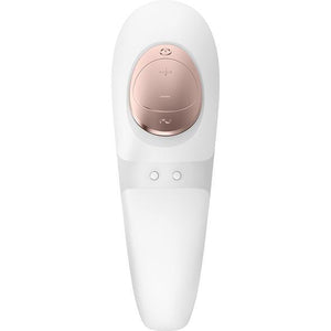 Satisfyer - Pro 4 Couples' Vibrator (White) Clit Massager (Vibration) Rechargeable Singapore