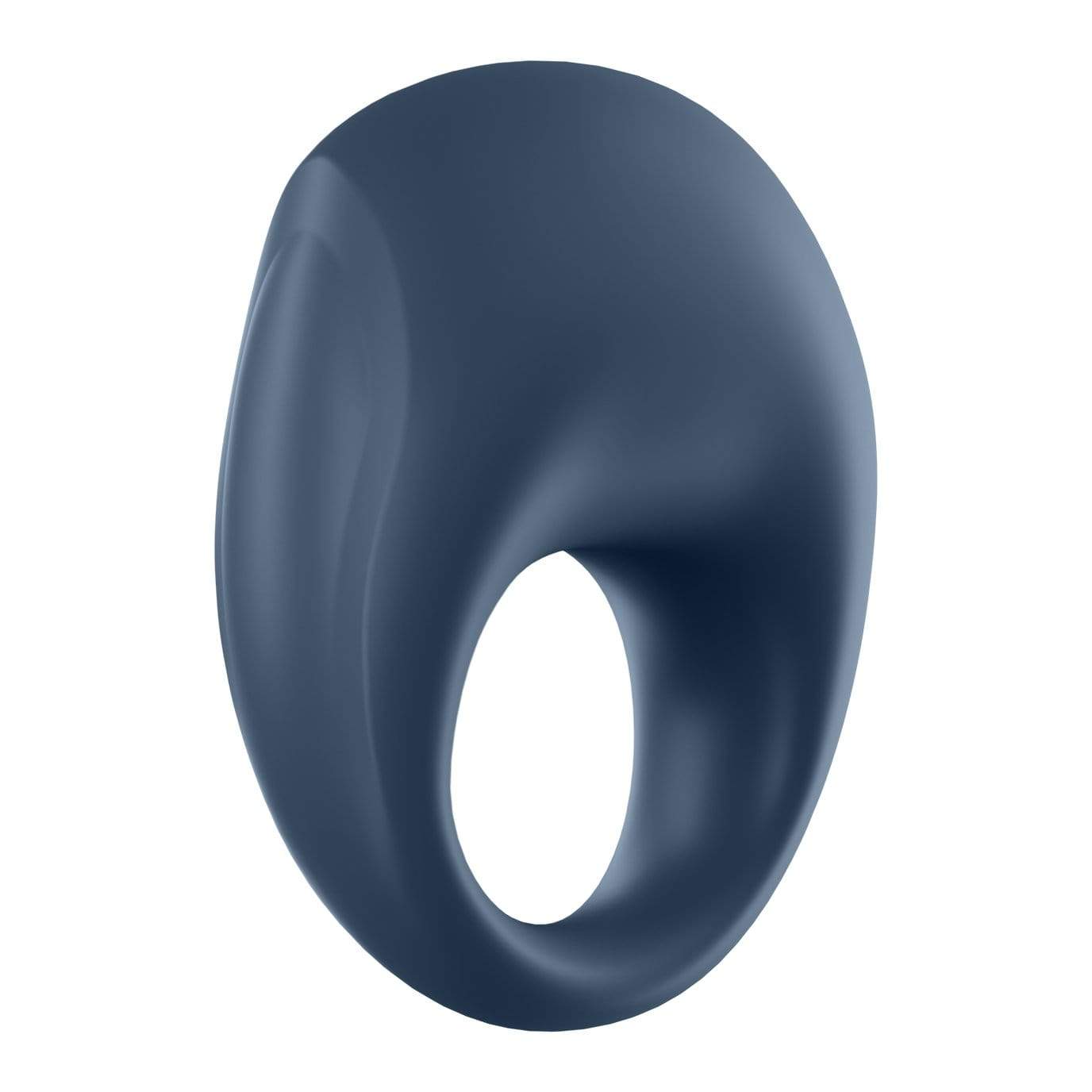 Satisfyer - Strong One App-Controlled Silicone Cock Ring (Blue Black) Silicone Cock Ring (Vibration) Rechargeable 4061504001968 CherryAffairs