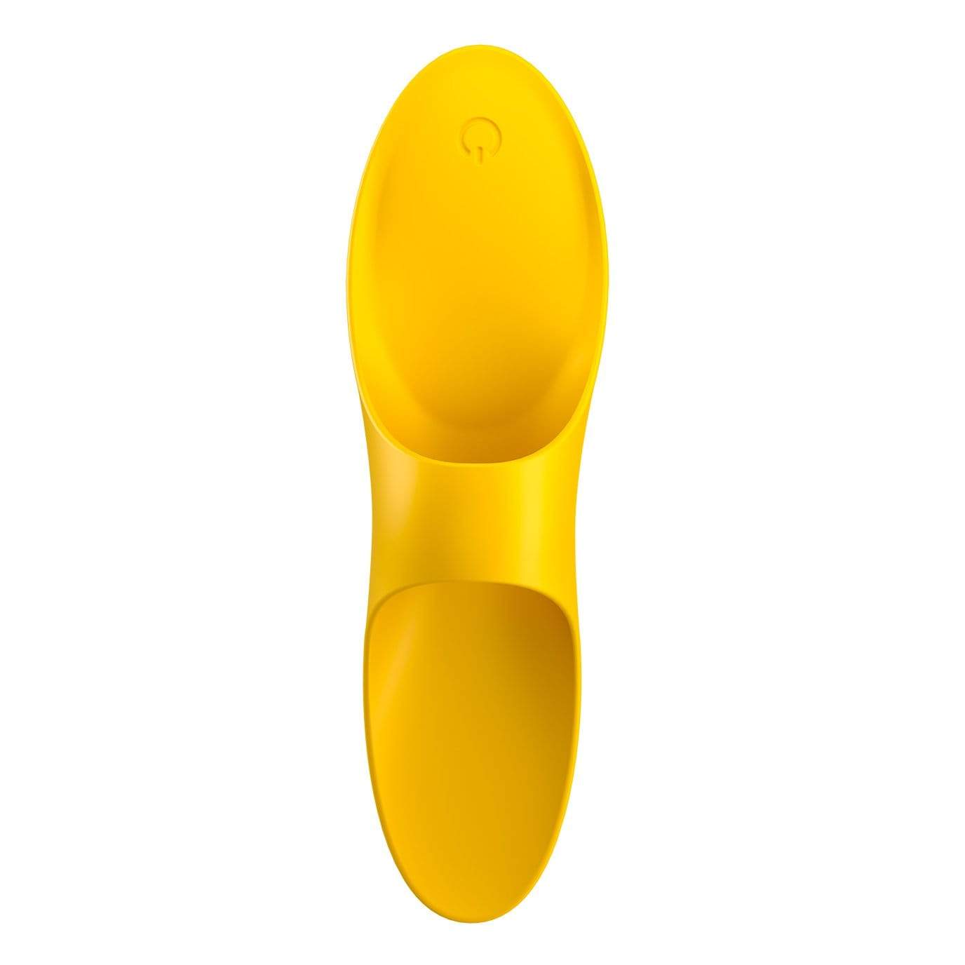 Satisfyer - Teaser Finger Vibrator (Dark Yellow) Clit Massager (Vibration) Rechargeable 4061504004082 CherryAffairs