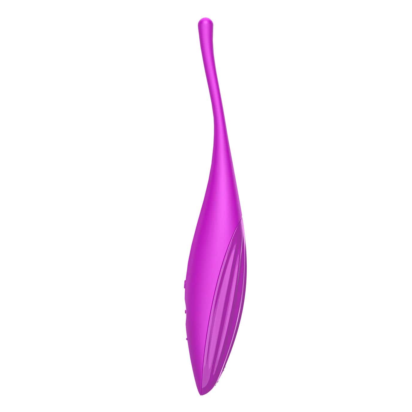 Satisfyer - Twirling Joy App-Controlled Clit Massager (Fuchsia) Clit Massager (Vibration) Rechargeable 4061504009681 CherryAffairs