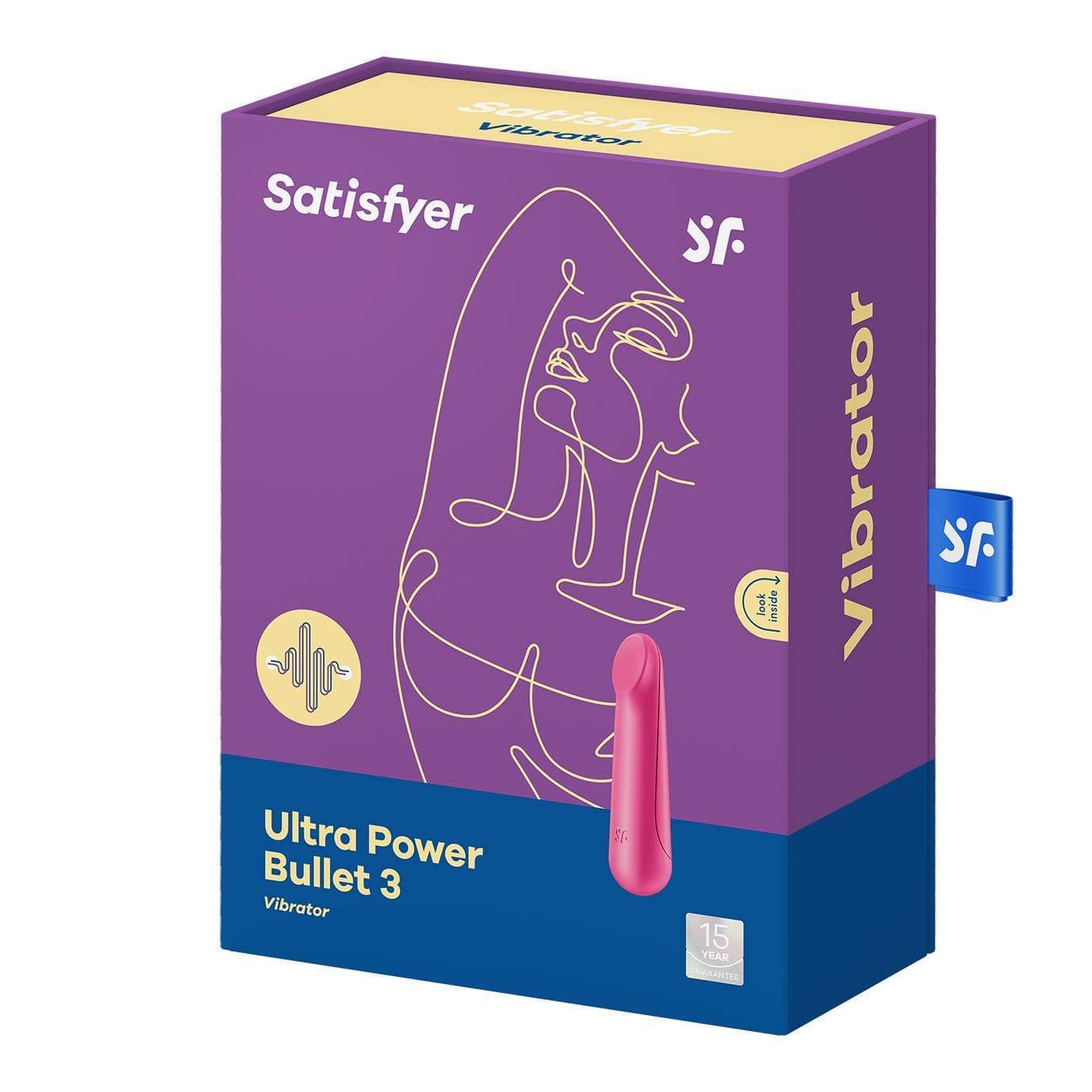 Satisfyer - Ultra Power Bullet 3 Vibrator (Pink) Bullet (Vibration) Rechargeable 4061504007717 CherryAffairs