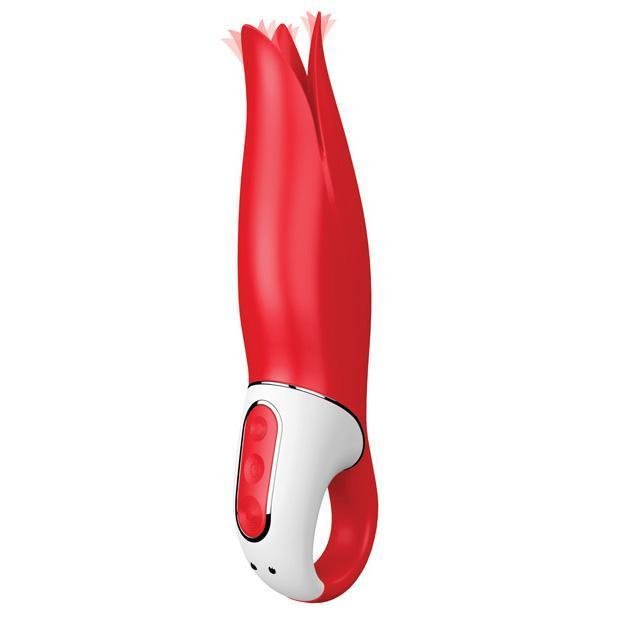 Satisfyer - Vibes Power Flower Clit Massager (Red) Clit Massager (Vibration) Rechargeable Singapore
