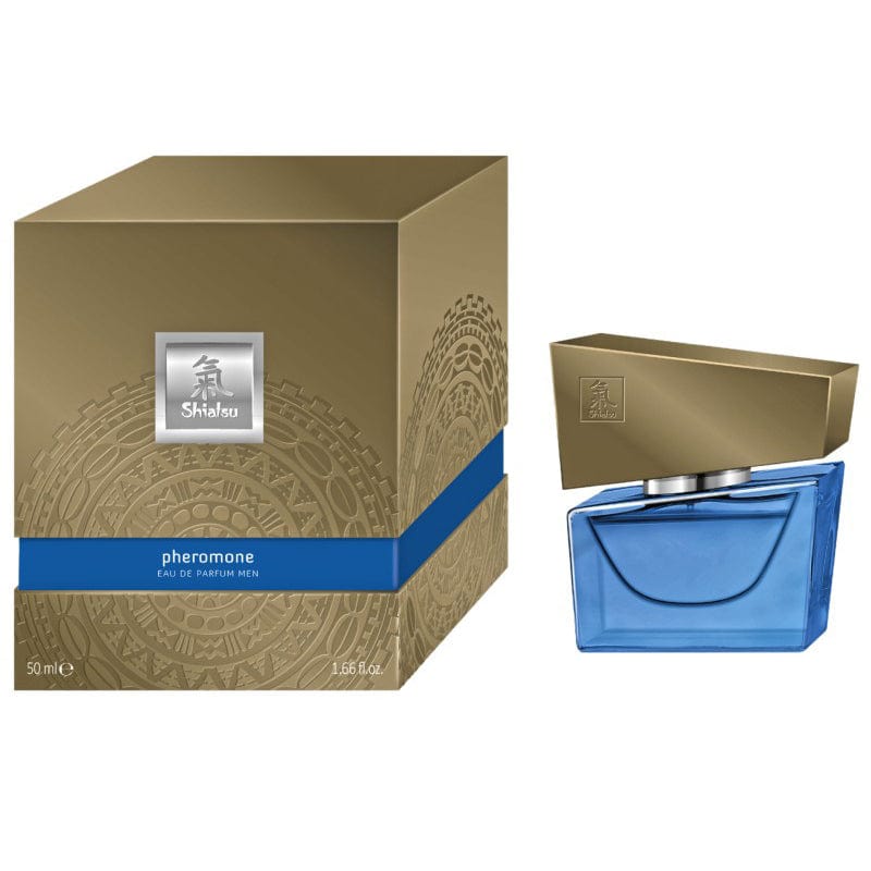 Shiatsu - Pheromone Eau de Parfum Men Cologne Spray 50ml (Dark Blue) Pheromones 4042342006247 CherryAffairs