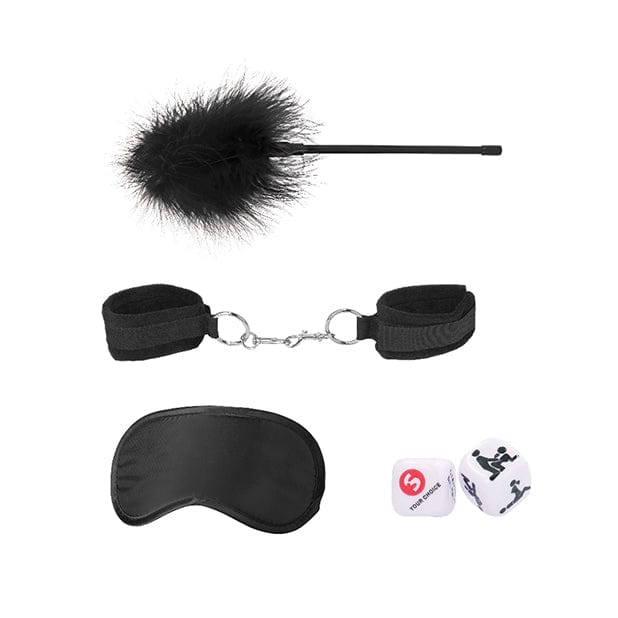 Shots - Ouch BDSM Beginners Introductory Bondage Kit #2 (Black) BDSM Set 625994324 CherryAffairs