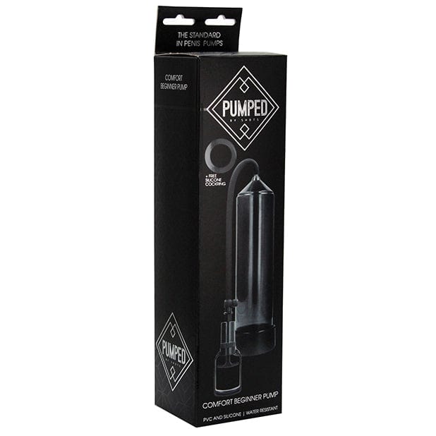 Shots - Pumped Comfort Beginner Penis Pump (Black) Penis Pump (Non Vibration) 625989069 CherryAffairs