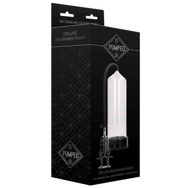Shots - Pumped Deluxe Transparent Beginner Penis Pump (Clear) Penis Pump (Non Vibration) 625993336 CherryAffairs