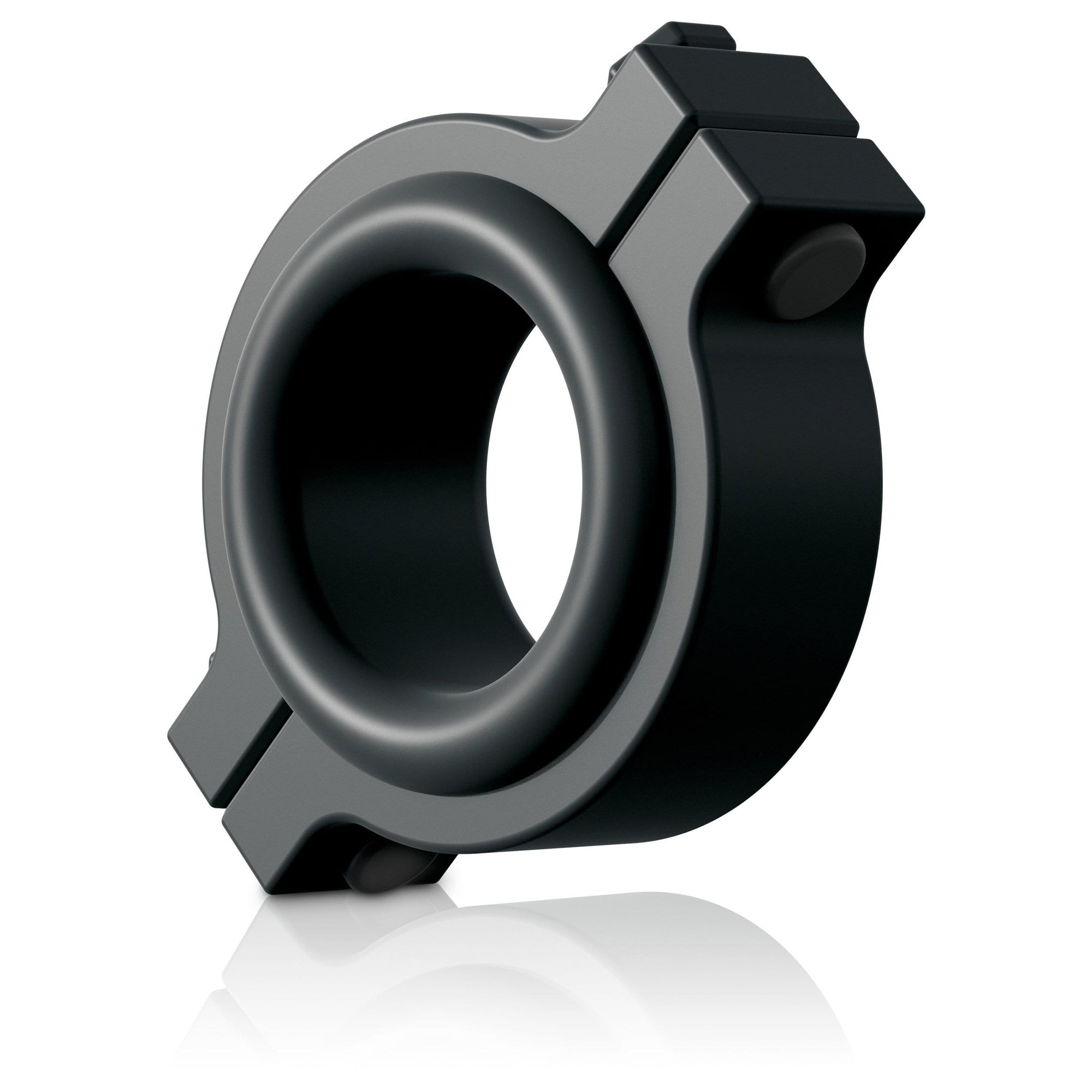 Sir Richards - Control Pipe Clamp Silicone Cock Ring (Black) Silicone Cock Ring (Non Vibration) 324160281 CherryAffairs