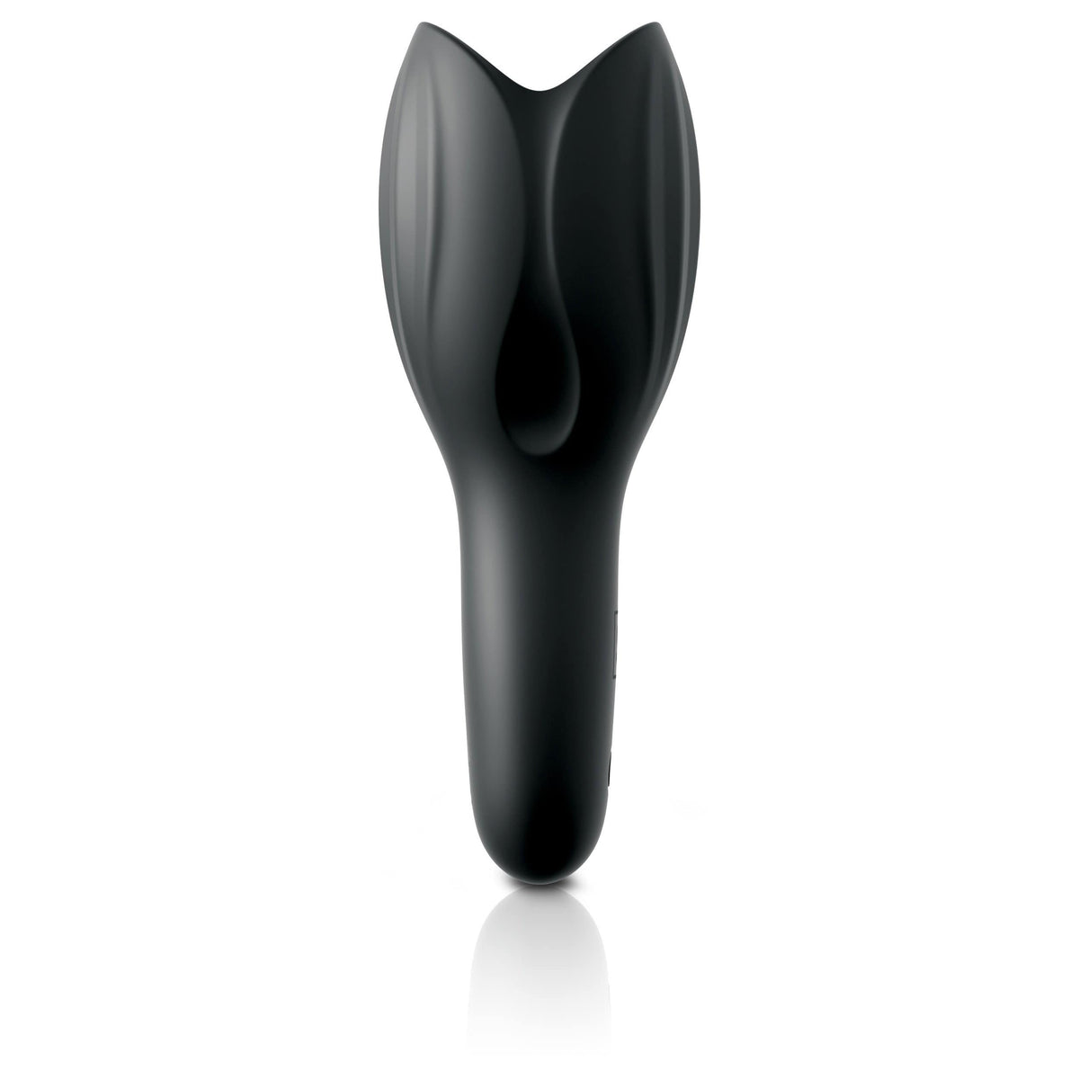 Sir Richards - Control Silicone Cock Teaser (Black) Masturbator Soft Stroker (Vibration) Rechargeable 603912757392 CherryAffairs
