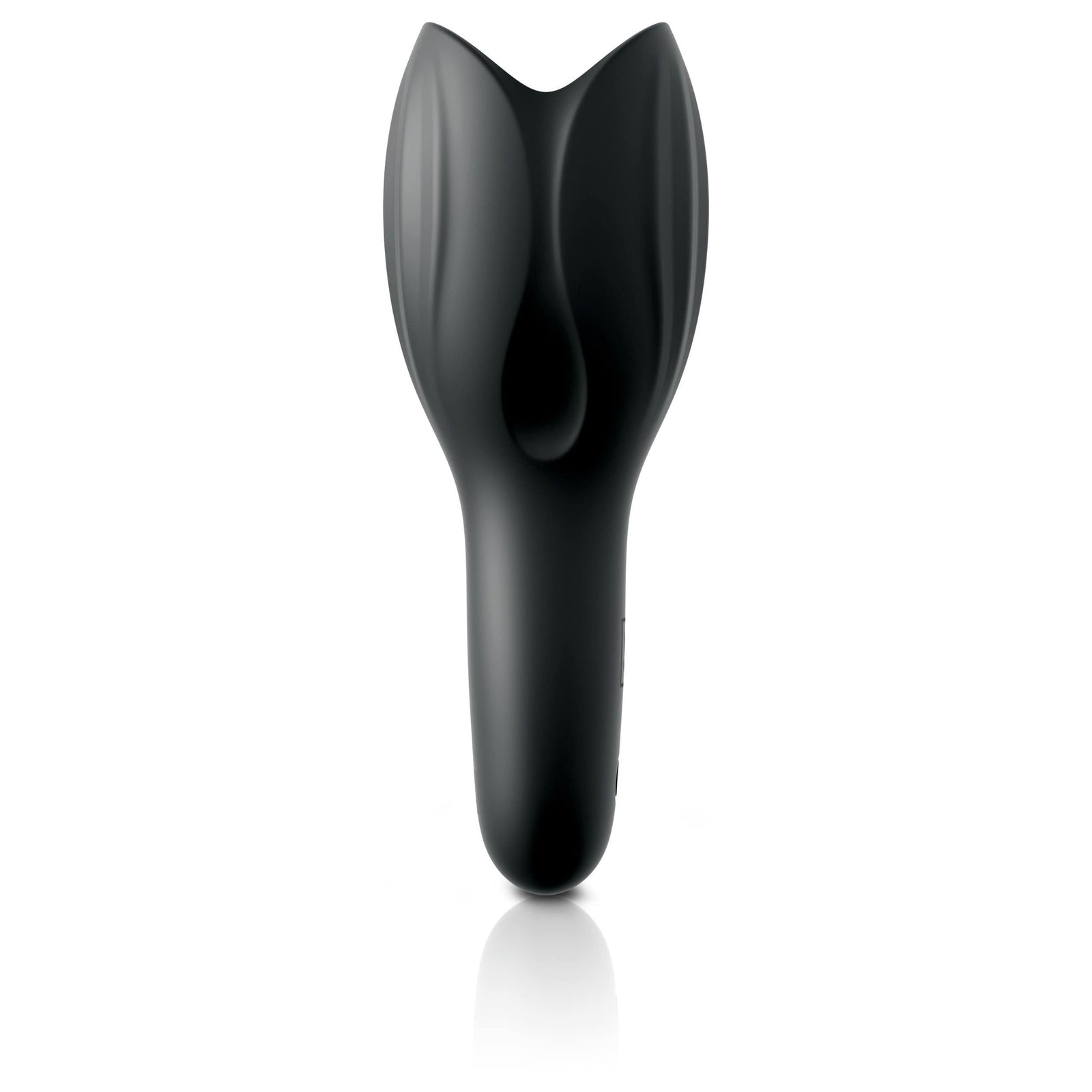Sir Richards - Control Silicone Cock Teaser (Black) Masturbator Soft Stroker (Vibration) Rechargeable 603912757392 CherryAffairs