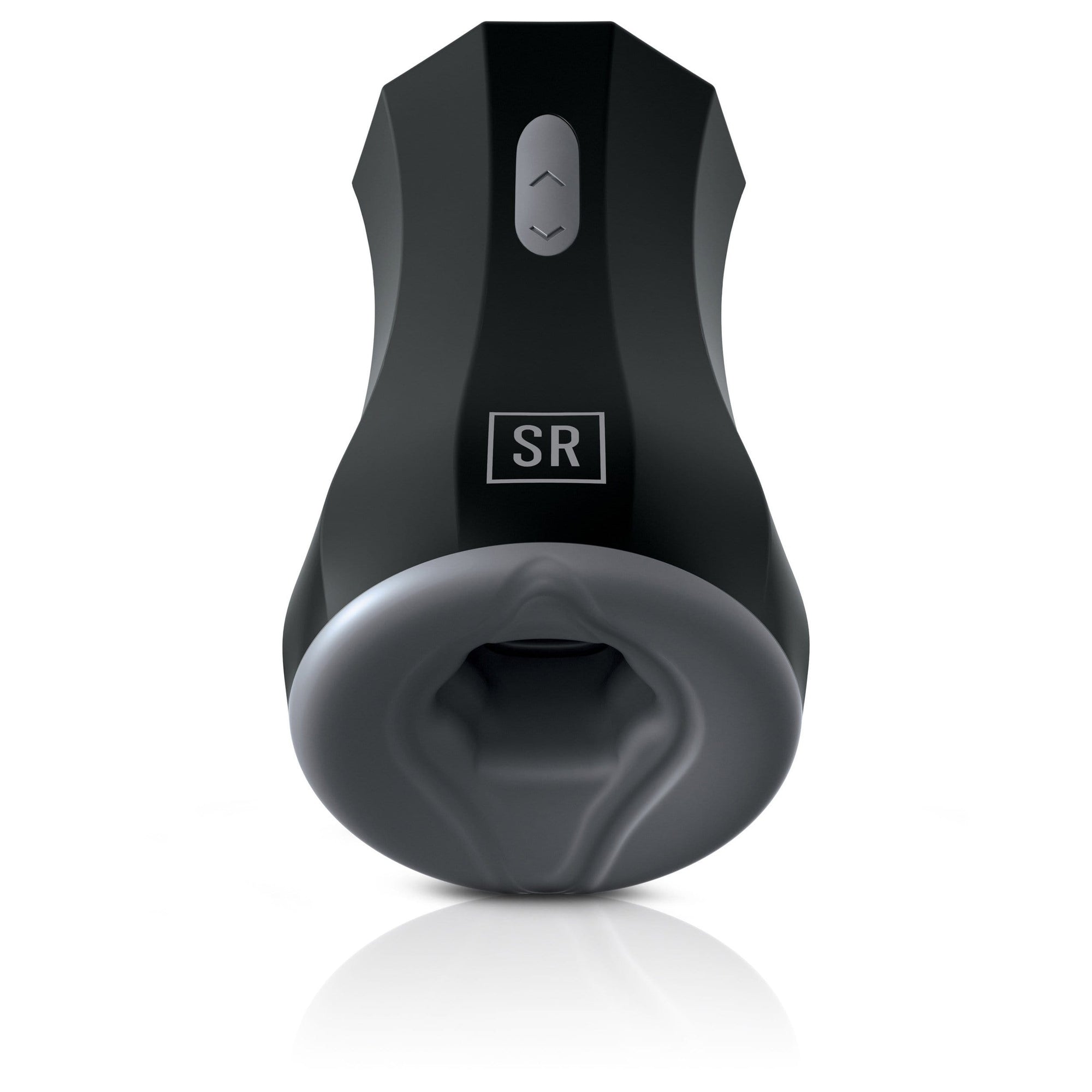 Sir Richards - Control Silicone Twin Turbo Stroker (Black) Masturbator Soft Stroker (Vibration) Rechargeable 324161252 CherryAffairs