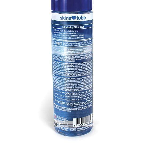 Skins - Aqua Water Based Lubricant 8.5oz Lube (Water Based) 5037353004862 CherryAffairs