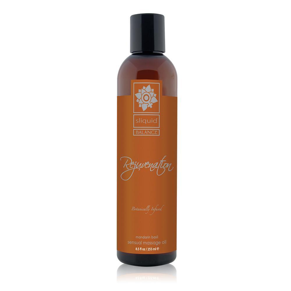 Sliquid - Balance Mandarin Basil Rejuvenation Massage Oil 8.2 oz Massage Oil Singapore
