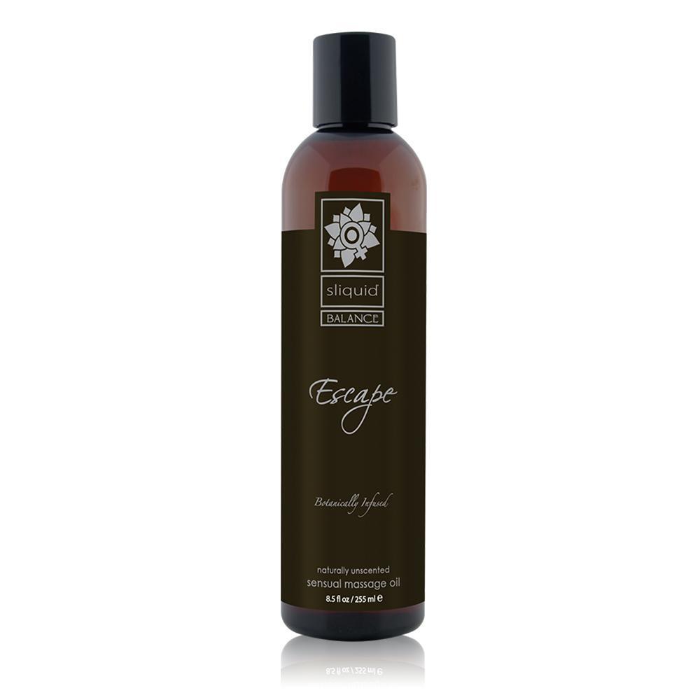 Sliquid - Balance Naturally Unscented Escape Massage Oil 8.5 oz Massage Oil Singapore