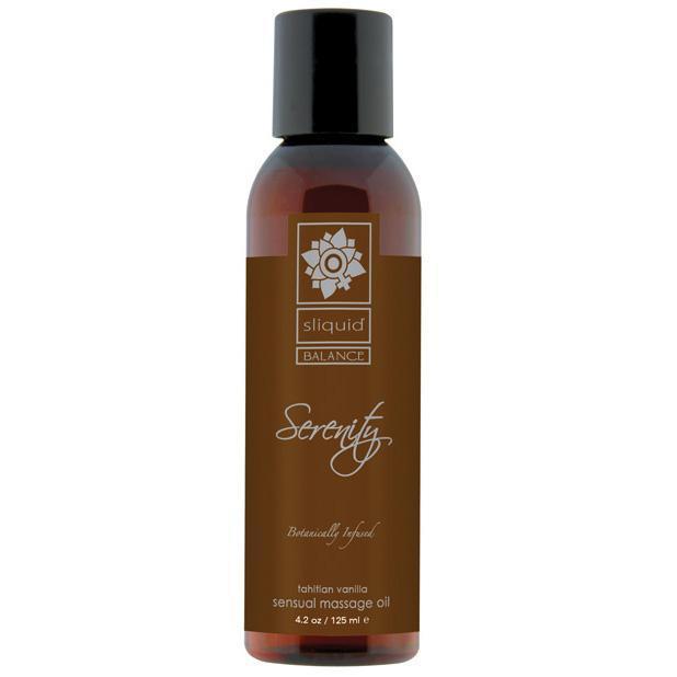 Sliquid - Balance Tahitian Vanilla Serenity Massage Oil 4.2 oz Massage Oil Singapore