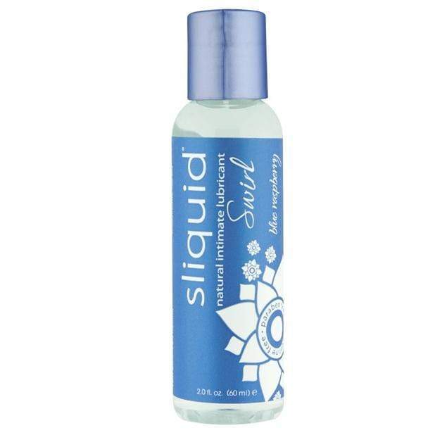 Sliquid - Naturals Swirl Blue Raspberry Lubricant 2oz Lube (Water Based) 894147009084 CherryAffairs