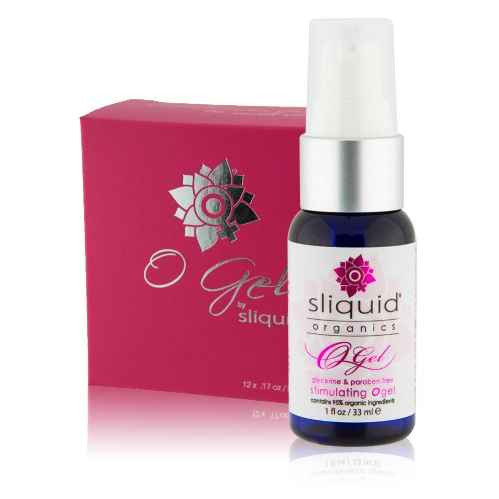 Sliquid - Organics O Gel Glycerine and Paraben Free Stimulating Gel 1 oz Arousal Gel 894147009459 CherryAffairs
