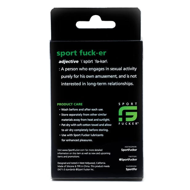 Sport Fucker - Cock Plug Urethral Sound Cock Ring (Black) BDSM (Others) 626140931 CherryAffairs