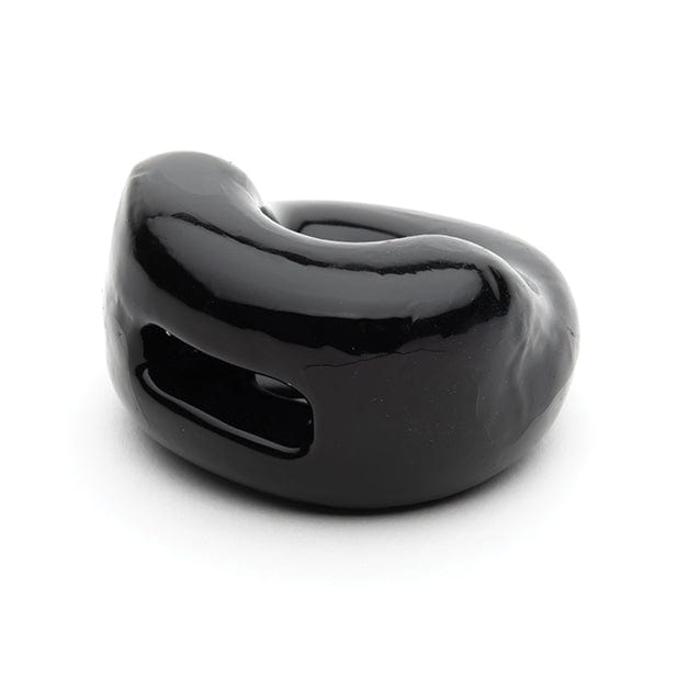 Sport Fucker - Half Pipe Cock Ring (Black) Rubber Cock Ring (Non Vibration) 626135287 CherryAffairs
