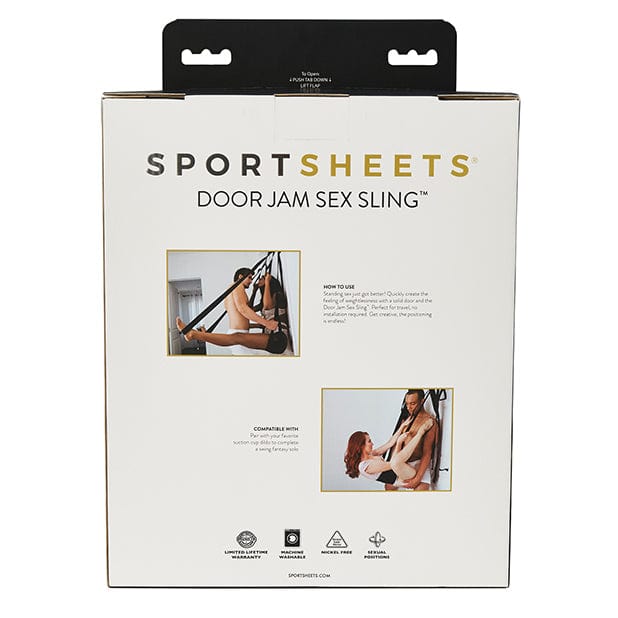 Sportsheets - Door Jam Sex Sling Swing (Black) Swing 626141074 CherryAffairs
