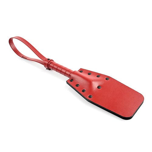 Sportsheets - Saffron BDSM Studded Spanker (Red) Paddle 626135784 CherryAffairs