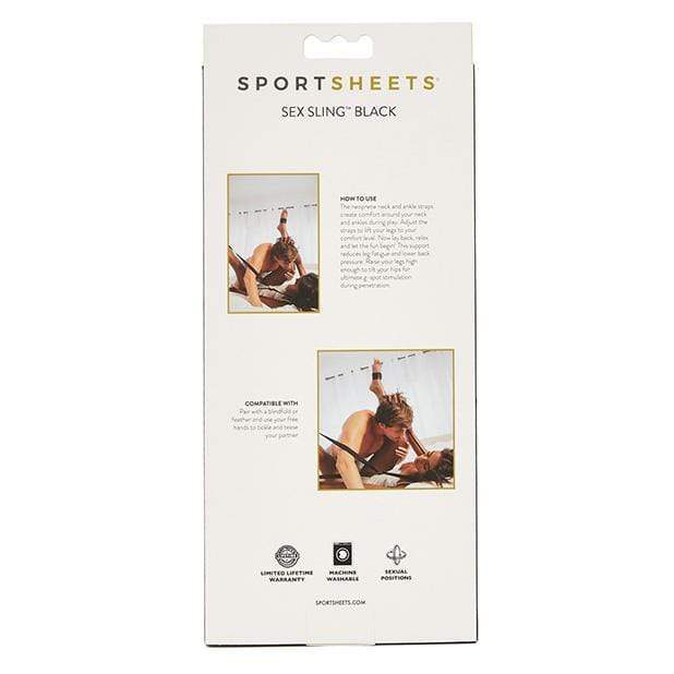 Sportsheets - Sex Sling (Black) Swing 646709120016 CherryAffairs