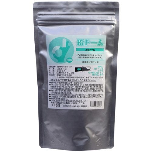 SSI Japan - Finger Sack Dome 200 pieces (Clear) Novelties (Non Vibration) 4589949760023 CherryAffairs