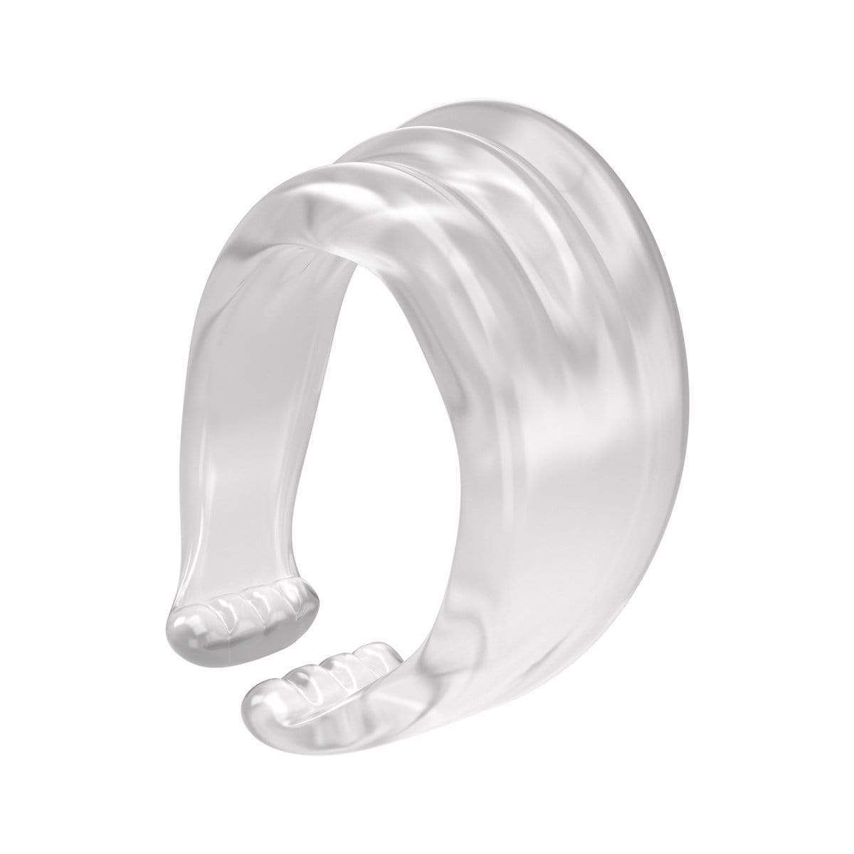 SSI Japan - My Peace Wide Soft Night Size M Correction Cock Ring (Clear) Cock Ring (Non Vibration) 4582137934121 CherryAffairs