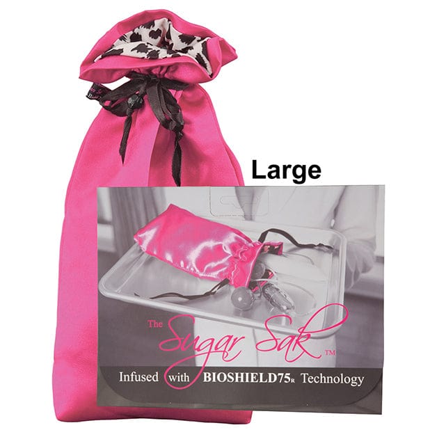 Sugar Sak - Anti Bacterial Toy Storage Bag Large (Pink) Storage Bag 626137475 CherryAffairs