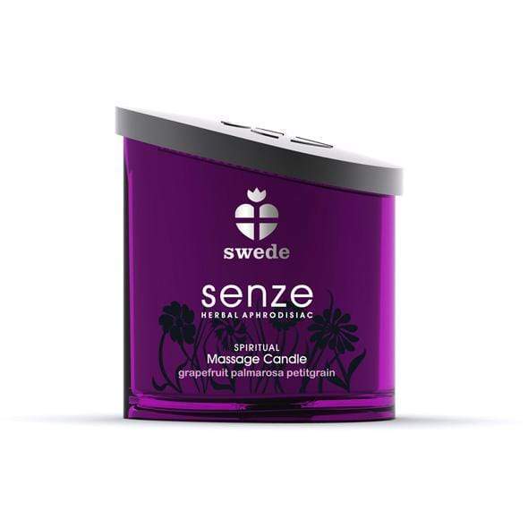 Swede - Senze Herbal Aphrodisiac Spiritual Massage Candle Grapefruit Palmarosa Petitgrain 150ml Massage Candle 277013602 CherryAffairs
