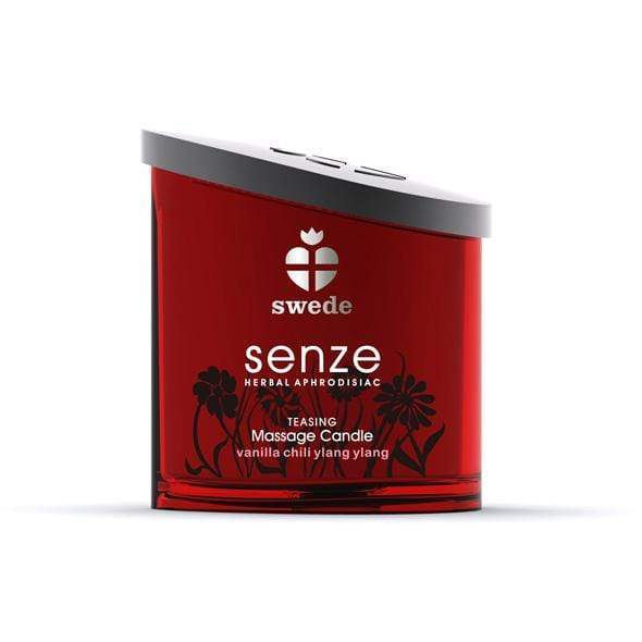 Swede - Senze Herbal Aphrodisiac Teasing Massage Candle Vanilla Chilli Ylang Ylang 150ml Massage Candle 277013614 CherryAffairs