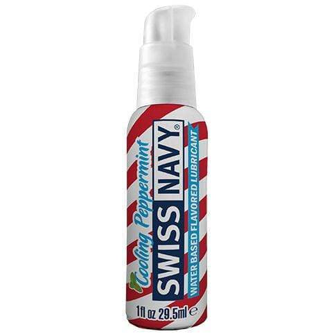 Swiss Navy - Cooling Peppermint Flavored Water Based Lubricant 1oz Lube (Water Based) 699439004217 CherryAffairs