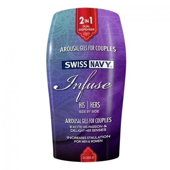 Swiss Navy - Infuse 2-in-1 Arousal Gel for Couples 50ml (Clear) Arousal Gel Singapore