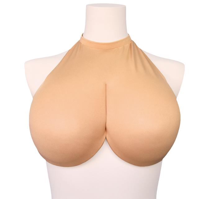 Tamatoys - Bakunyu Oppai Cosplay G Cup Imitation Breast Accessory (Beige) Costumes 4589717857313 CherryAffairs