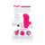 The Screaming O - Charged FingO Rechargeable Finger Vibe (Pink) Clit Massager (Vibration) Rechargeable Singapore