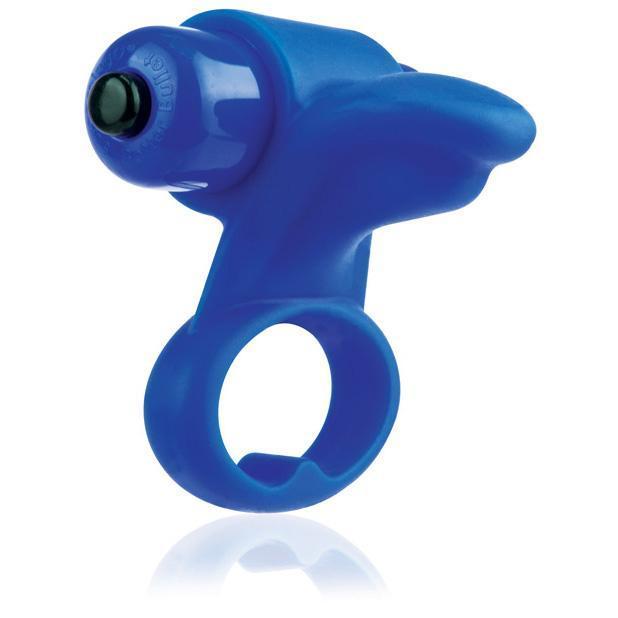 The Screaming O - You Turn 2 Finger Fun Vibe (Blue) Clit Massager (Vibration) Non Rechargeable Singapore