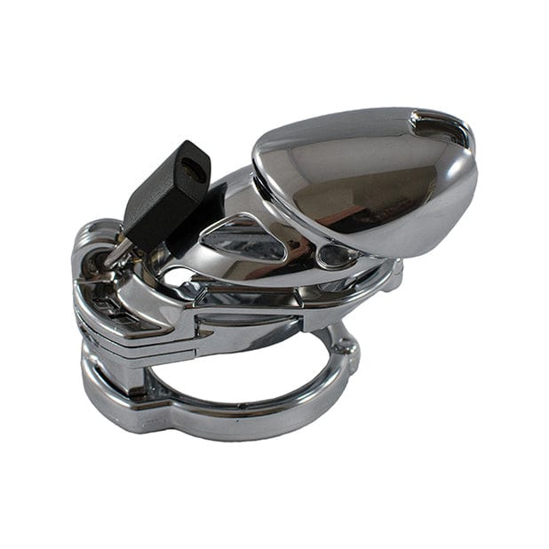 The Vice - Locked In Lust The Vice Chastity Metal Cock Cage Standard (Chrome) Metal Cock Cage (Non Vibration) 862383000233 CherryAffairs