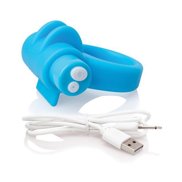 TheScreamingO - Charged CombO Rechargeable Better Sex Kit (Blue) Silicone Cock Ring (Vibration) Rechargeable Singapore