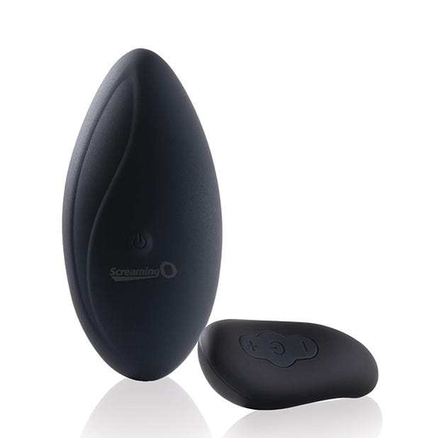 TheScreamingO - My Secret Premium Ergonomic Vibrating Remote Panty Set (Black) Panties Massager Remote Control (Vibration) Rechargeable 817483014222 CherryAffairs