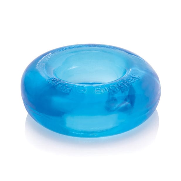 TheScreamingO - RingO Biggies Rubber Cock Ring (Blue) Rubber Cock Ring (Non Vibration) 621246121 CherryAffairs