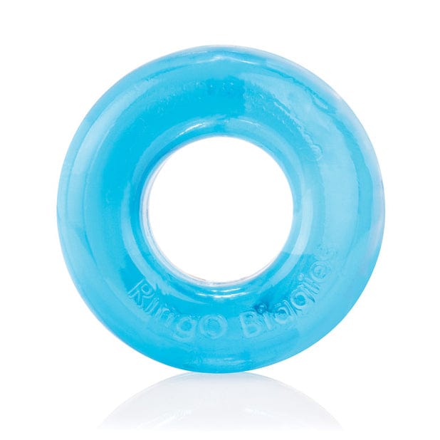 TheScreamingO - RingO Biggies Rubber Cock Ring (Blue) Rubber Cock Ring (Non Vibration) 621246121 CherryAffairs