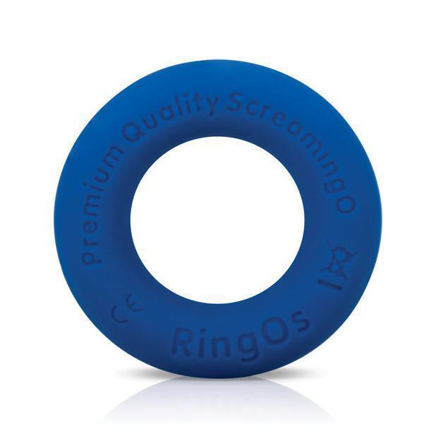 TheScreamingO - RingO Ritz Soft Silicone Cock Ring (Blue) Silicone Cock Ring (Non Vibration) Singapore