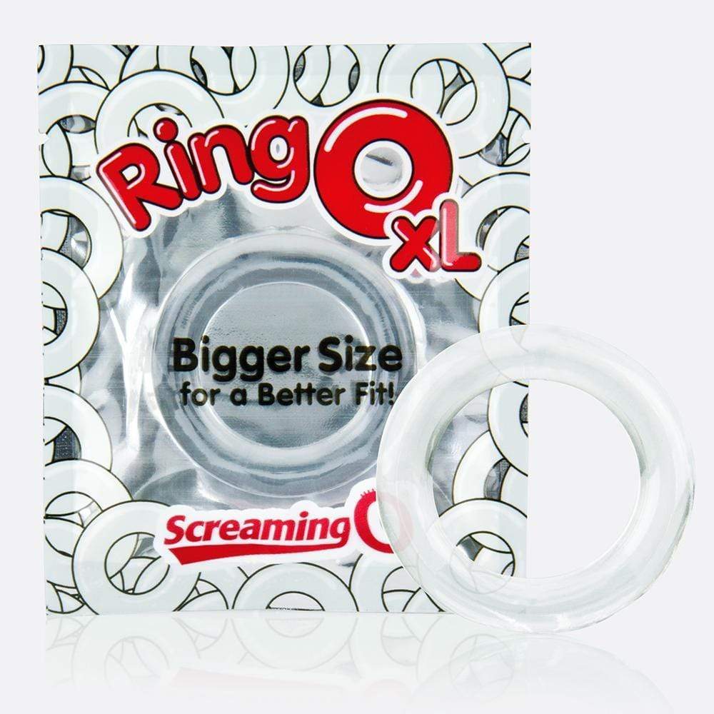 TheScreamingO - RingO XL Bigger Size Cock Ring (Clear) Cock Ring (Non Vibration) 817483010842 CherryAffairs