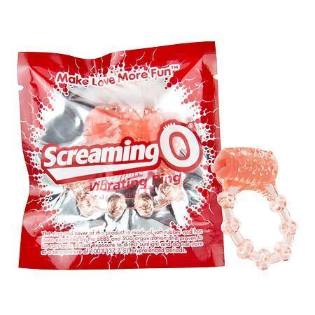 TheScreamingO - Screaming O Vibrating Cock Ring (Orange) Rubber Cock Ring (Vibration) Non Rechargeable Singapore
