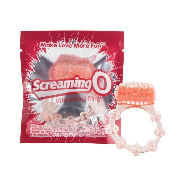 TheScreamingO - Screaming O Vibrating Cock Ring (Orange) Rubber Cock Ring (Vibration) Non Rechargeable Singapore