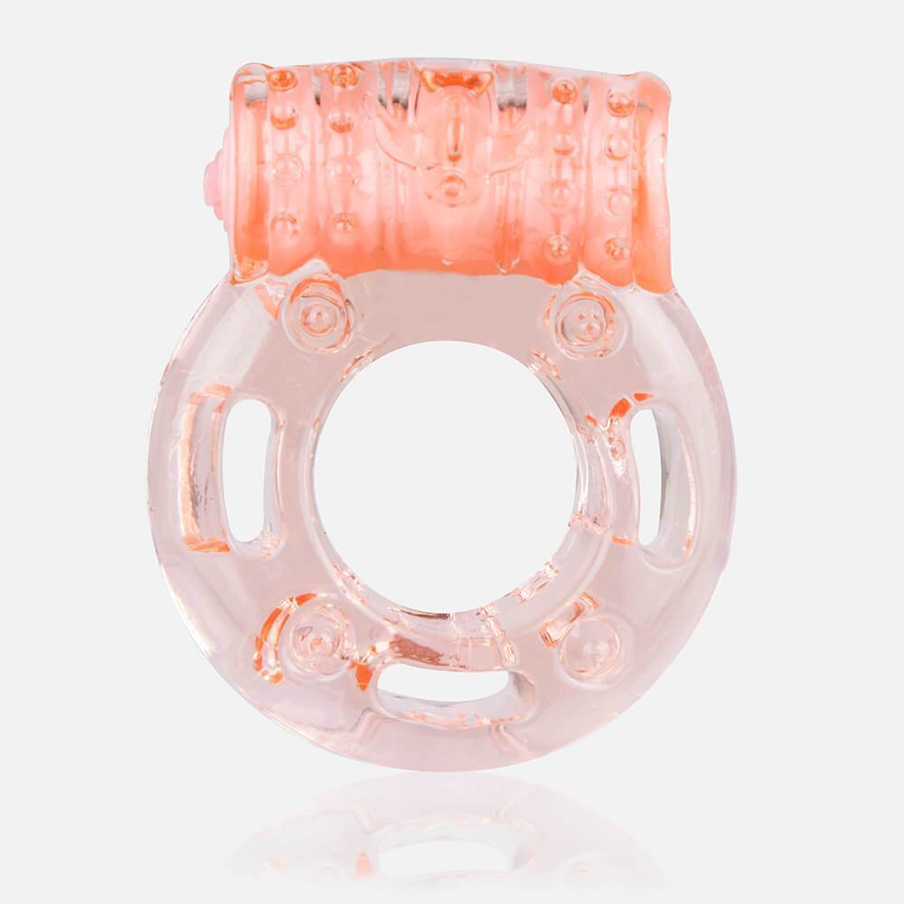 TheScreamingO - The Big O Resuable Ultimate Vibrating Cock Ring (Orange) Rubber Cock Ring (Vibration) Non Rechargeable 854885001061 CherryAffairs