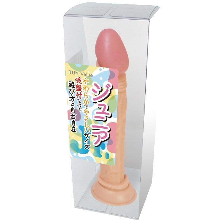 ToysHeart - Junior Dong with Suction Cup 5.5&quot; (Beige) Realistic Dildo with suction cup (Non Vibration) - CherryAffairs Singapore